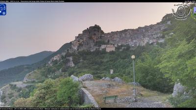 Preview delle webcam di Cervara di Roma › Nord: Comune di Cervara di Roma