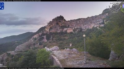 immagine della webcam nei dintorni di Pescorocchiano: webcam Cervara di Roma