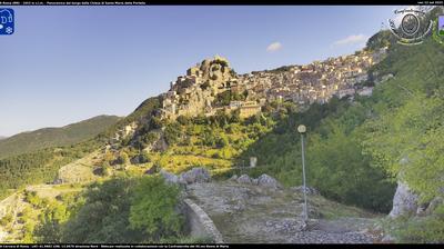 immagine della webcam nei dintorni di Campo Staffi: webcam Cervara di Roma