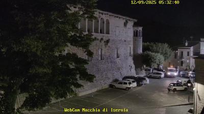 immagine della webcam nei dintorni di Campitello Matese: webcam Macchia d'Isernia