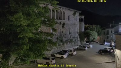 immagine della webcam nei dintorni di San Donato Val di Comino: webcam Macchia d'Isernia
