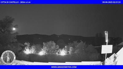 immagine della webcam nei dintorni di Cortona: webcam Città di Castello