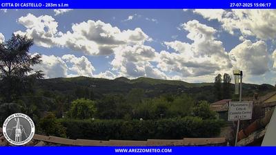immagine della webcam nei dintorni di Arezzo: webcam Città di Castello