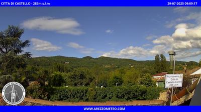 immagine della webcam nei dintorni di San Giustino: webcam Città di Castello