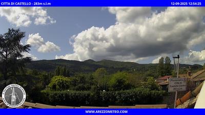 immagine della webcam nei dintorni di Arezzo: webcam Città di Castello