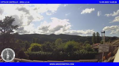 immagine della webcam nei dintorni di Cortona: webcam Città di Castello
