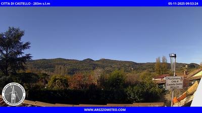 immagine della webcam nei dintorni di Arezzo: webcam Città di Castello