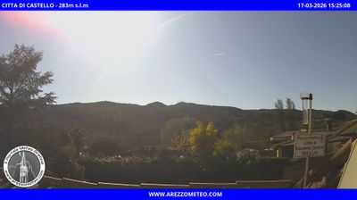 immagine della webcam nei dintorni di Cortona: webcam Città di Castello