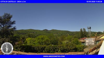 immagine della webcam nei dintorni di Arezzo: webcam Città di Castello