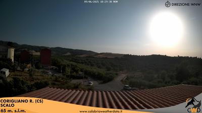 immagine della webcam nei dintorni di San Basile: webcam Schiavonea di Corigliano