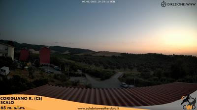 immagine della webcam nei dintorni di Trebisacce: webcam Schiavonea di Corigliano