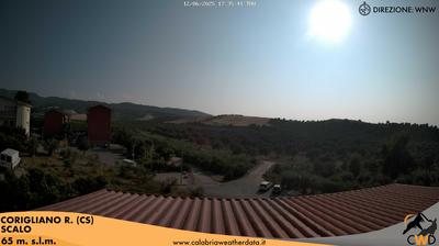 immagine della webcam nei dintorni di Bisignano: webcam Schiavonea di Corigliano