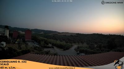 immagine della webcam nei dintorni di Bisignano: webcam Schiavonea di Corigliano