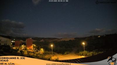 immagine della webcam nei dintorni di Luzzi: webcam Schiavonea di Corigliano