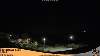 immagine della webcam nei dintorni di Bisignano: webcam Schiavonea di Corigliano
