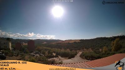 immagine della webcam nei dintorni di Bisignano: webcam Schiavonea di Corigliano