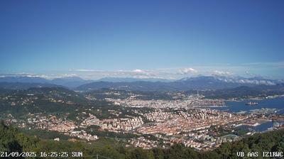 immagine della webcam nei dintorni di Riccò del Golfo di Spezia: webcam La Spezia