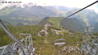 Preview delle webcam di Colere › Nord-Est: Rifugio Chalet Plan del Sole - Colere Ski Area 2200