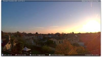 immagine della webcam nei dintorni di Rivalba: webcam San Francesco al Campo