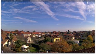 immagine della webcam nei dintorni di Cafasse: webcam San Francesco al Campo