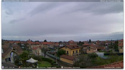 immagine della webcam nei dintorni di Rocca Canavese: webcam San Francesco al Campo