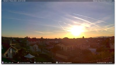 immagine della webcam nei dintorni di Germagnano: webcam San Francesco al Campo