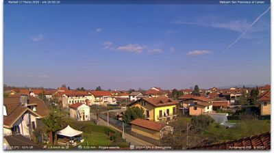 immagine della webcam nei dintorni di Torino Bric della Croce: webcam San Francesco al Campo