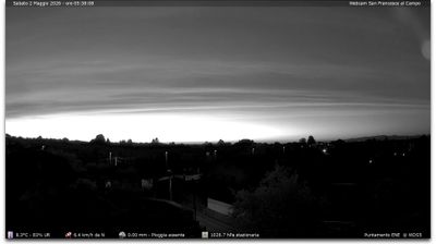 immagine della webcam nei dintorni di Rivalba: webcam San Francesco al Campo