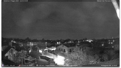 immagine della webcam nei dintorni di Rivarolo Canavese: webcam San Francesco al Campo