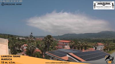 immagine della webcam nei dintorni di Carlopoli: webcam Sant'Eufemia Lamezia