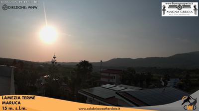 immagine della webcam nei dintorni di Carlopoli: webcam Sant'Eufemia Lamezia