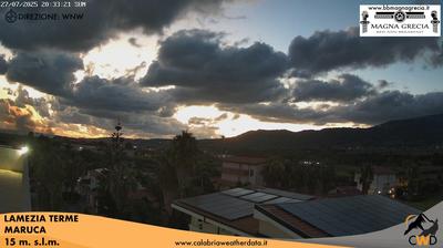 immagine della webcam nei dintorni di Campora San Giovanni: webcam Sant'Eufemia Lamezia