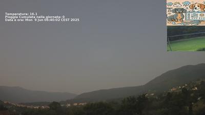 immagine della webcam nei dintorni di Rocca Canavese: webcam Lanzo Torinese