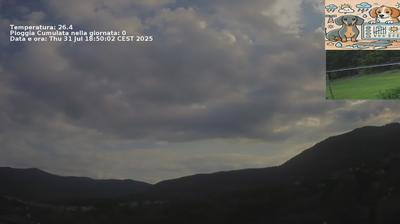 immagine della webcam nei dintorni di Viù: webcam Lanzo Torinese