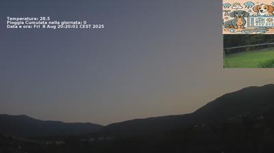 immagine della webcam nei dintorni di Coassolo Torinese: webcam Lanzo Torinese