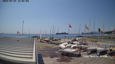 immagine della webcam nei dintorni di Altare: webcam Albisola Superiore