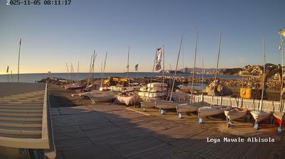 immagine della webcam nei dintorni di Celle Ligure: webcam Albisola Superiore
