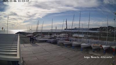 immagine della webcam nei dintorni di Bergeggi: webcam Albisola Superiore