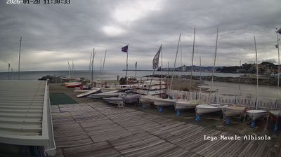 immagine della webcam nei dintorni di Quiliano: webcam Albisola Superiore