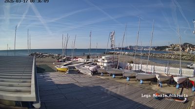 immagine della webcam nei dintorni di Bergeggi: webcam Albisola Superiore