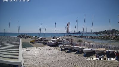 immagine della webcam nei dintorni di Finale Pia: webcam Albisola Superiore