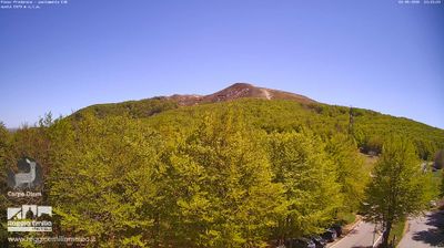 immagine della webcam nei dintorni di Campo Cecina: webcam Capanne di Sillano
