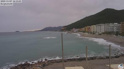 immagine della webcam nei dintorni di Loano: webcam Borghetto Santo Spirito