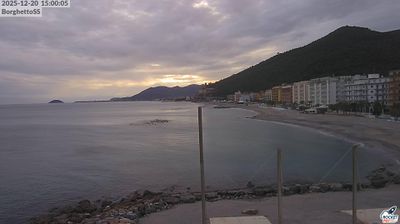 immagine della webcam nei dintorni di Toirano: webcam Borghetto Santo Spirito