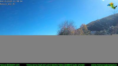 immagine della webcam nei dintorni di L'Aquila: webcam Pescorocchiano