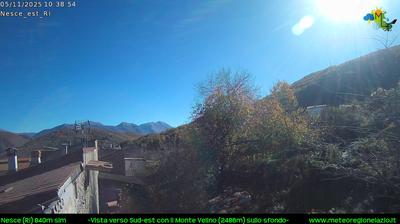 immagine della webcam nei dintorni di Torano: webcam Pescorocchiano