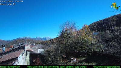 immagine della webcam nei dintorni di Torano: webcam Pescorocchiano