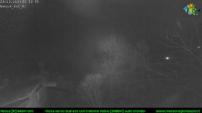 immagine della webcam nei dintorni di L'Aquila: webcam Pescorocchiano