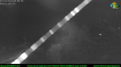 immagine della webcam nei dintorni di Pizzoli: webcam Pescorocchiano