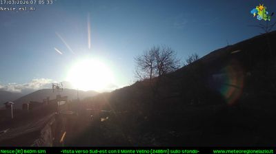 immagine della webcam nei dintorni di Tagliacozzo: webcam Pescorocchiano